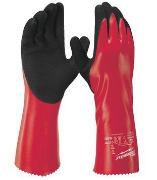 Рукавички робочі хімічно-стійкі Grip MILWAUKEE, розмір 10/XL 4932493231 фото