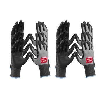 Рукавиці робочі Hi-Dex MILWAUKEE, з опором порізам 2/B рівня, розмір 10/XL, (12 пар) 4932480509 фото