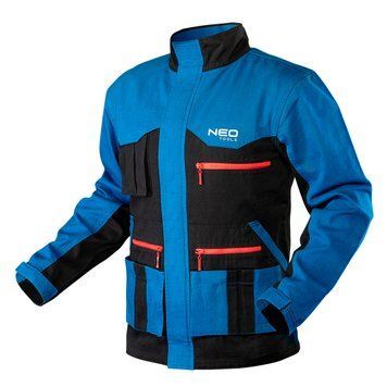 Рабочая куртка NEO TOOLS 81-215 HD+, 100 % хлопок, 275 г/м&sup2;, усиленные плечи, CE M 81-215-S фото