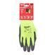 Рукавиці робочі сигнальні Hi-Vis MILWAUKEE, з опором порізам 1/A рівня, розмір 10/XL, (12 пар) 4932492916 фото 3